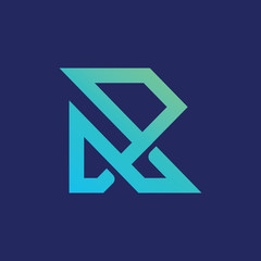 Letter R logo
