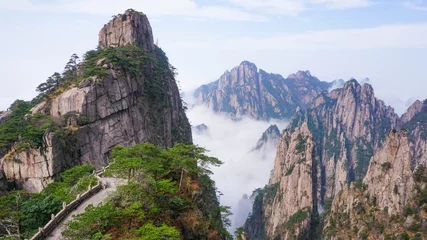 Photo sur Plexiglas Monts Huang Parc national de Huangshan, Chine