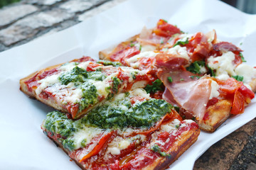 Traditional italian pizza