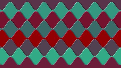 Seamless pattern background of multicolored lines with scribbler.