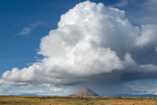 Coud Formation - Lake Myrvatn, Iceland