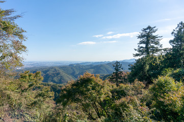 高尾山からの景色