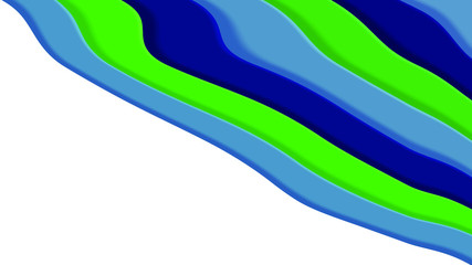 Seamless pattern background of multicolored lines with scribbler.