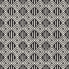 Vector freehand seamless pattern. Modern stylish abstract texture. Repeating geometric tiles
