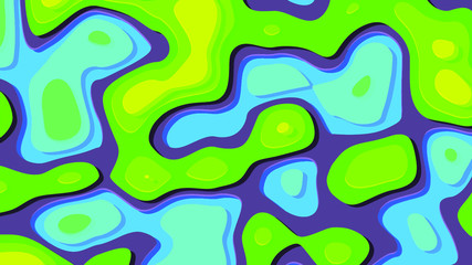 Seamless pattern background of multicolored lines with scribbler.