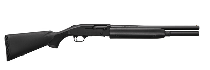 Shotgun isolated on white