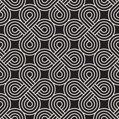 Vector seamless pattern. Modern stylish abstract texture. Repeating geometric tiles