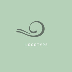 Monogram design elements, graceful template. Calligraphic elegant logo design. O logo line art monogram. Letter O on a dark background. Letter O vector logo. Business sign, identity, label, badge.