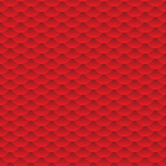 seamless pattern abstract scales simple background with japanese circle pattern red claret. Can be used for fabrics, wallpapers, websites. Vector