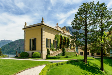 Fototapeta na wymiar Lago di Como, Villa Balbianello