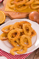 Onion rings. 