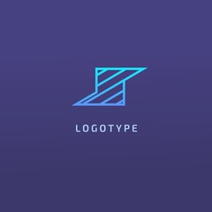 Monogram design elements, graceful template. Calligraphic elegant logo design. Z logo line art monogram. Letter Z on a dark background. Letter Z vector logo. Business sign, identity, label, badge.