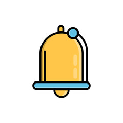 Notification icon filled line