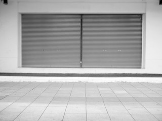 corrugated metal sheet,white Slide door ,roller shutter texture
