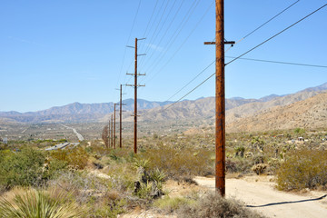 Californian Landscape near the Joshua Tree National Park