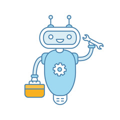 Repair chatbot color icon