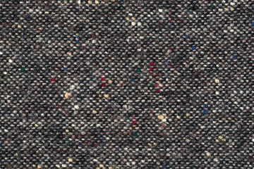 Tweed fabric close-up