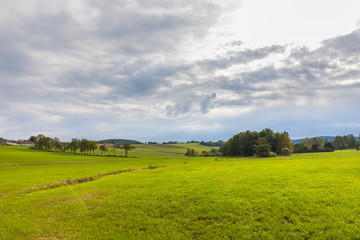 Way to a German village, Bavaria.