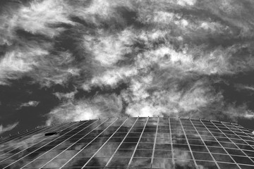 skyscraper and sky