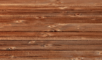 Obraz premium Top view of wood or wooden table isolated on white background 