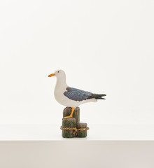 Home ornament bird for living room interior style.