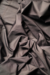 Background of crumpled fabric