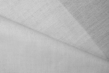 Fototapeta premium fold white fabric cloth texture