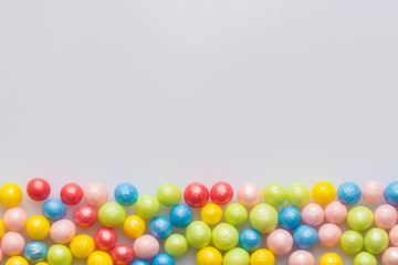 colorful sugar sprinkles Macro background decoration for cake and bakery