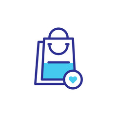 Shopping bag icon