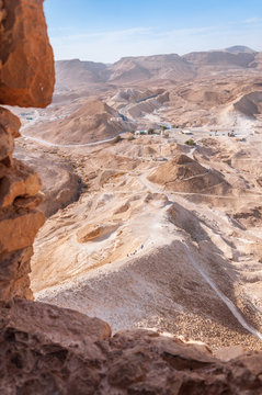 Masada ramp, Israel