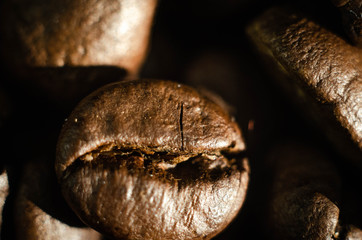 Obraz premium coffee cocoa beans