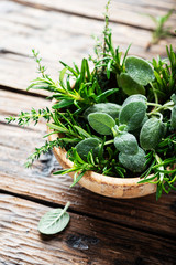 Mix of herbs © nolonely