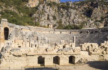 Myra the ancient place in Turkey