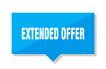 extended offer price tag