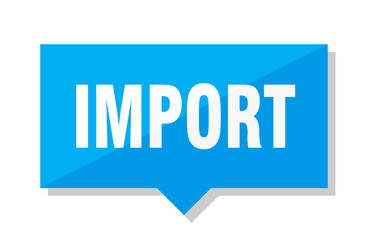 import price tag