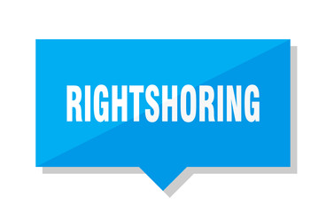 rightshoring price tag