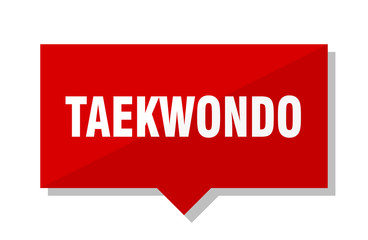 taekwondo red tag