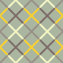 Fototapeta premium Seamless abstract geometric pattern. Strips. Vector pattern. Mosaic texture. Scribble texture. Can be used for wallpaper, textile, invitation card, wrapping, web page background.