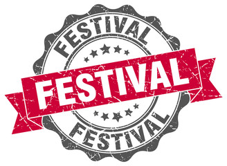 festival stamp. sign. seal