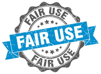 fair use stamp. sign. seal