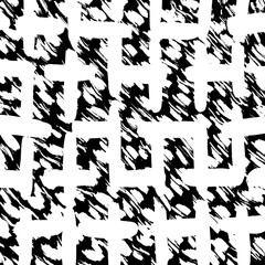 Fototapeta premium Brush pattern. Grunge background. Vector.