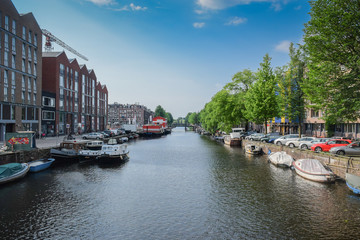 The beautiful Amsterdam in june.