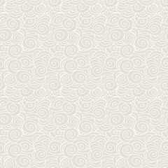 Ocean waves seamless pattern