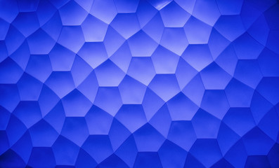 Blue Grid Mosaic Background.