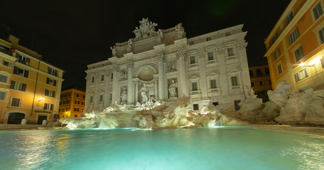 Fototapeta na wymiar Fontana de Trevi