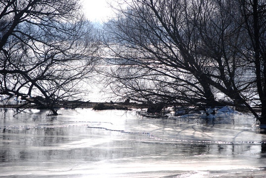 Eislandschaft bei Kremmen