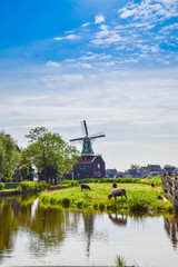 The Ancient Netherlands Windmills