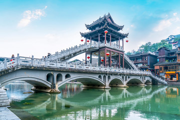 Phoenix Town, Hunan, China..