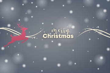 Merry Christmas - Schneeflocken