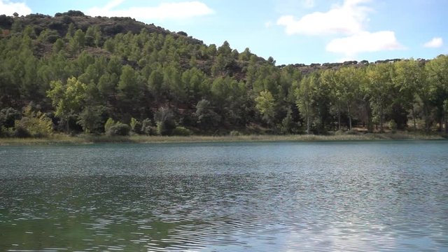 The lagoons of Ruidera in Albacete
